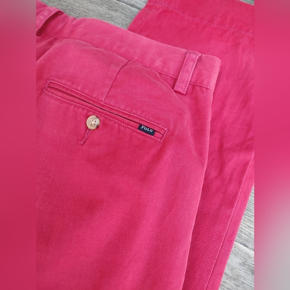 POLO Ralph Lauren “Nantucket Red” Slim Chino Pants 33x32 - Picture 9 of 9